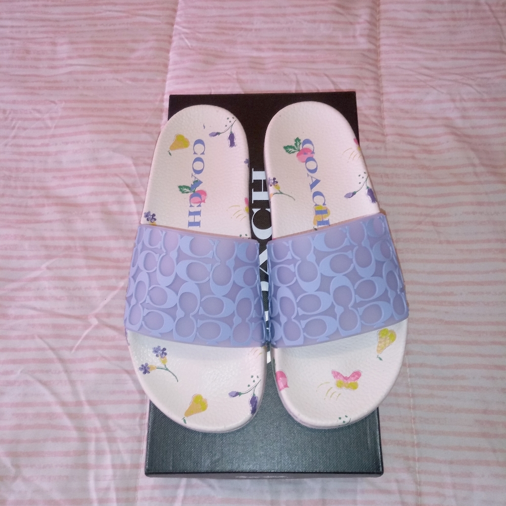 SOLD- Coach Udele Slides Sandals - Picture 11 of 11